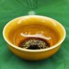 Bộ 6 Ly trà Hoàng Lưu Ly Kim Sa – An Thổ Túc dáng dẹp